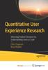 Kniha Quantitative User Experience Research : Informing Product Decisions by Understanding Users At Scale