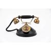 Vintage Decorative Telephone Made By Brass Antique Look Corded Telephone Model. Made Showpiece (Non Working) Desk Decor Item
