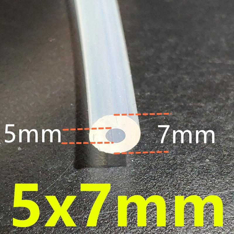 1 Meter 27 sizes 0.5mm to 12mm Food Grade Transparent Silicone Tube Rubber Hose Water Gas Pipe Dropshipping Sell At A loss