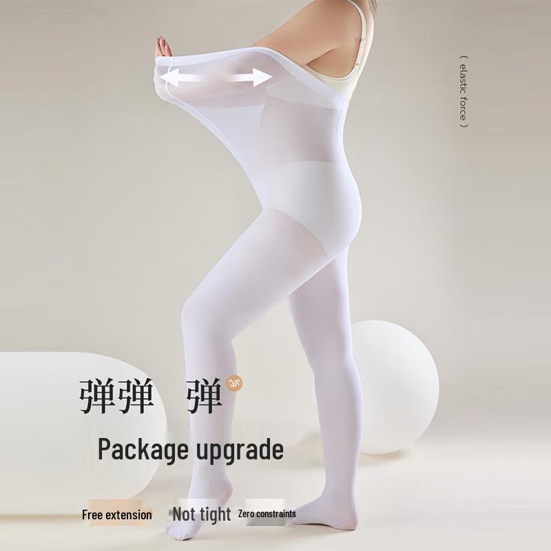 LANGSHA Velvet Plus Size Dance Pantyhose