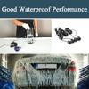 Car Parking Sensor Parking Kit LED Display 22mm 4 Sensors Backlight Reverse Backup Radar Monitoring System 8 Colors 12V