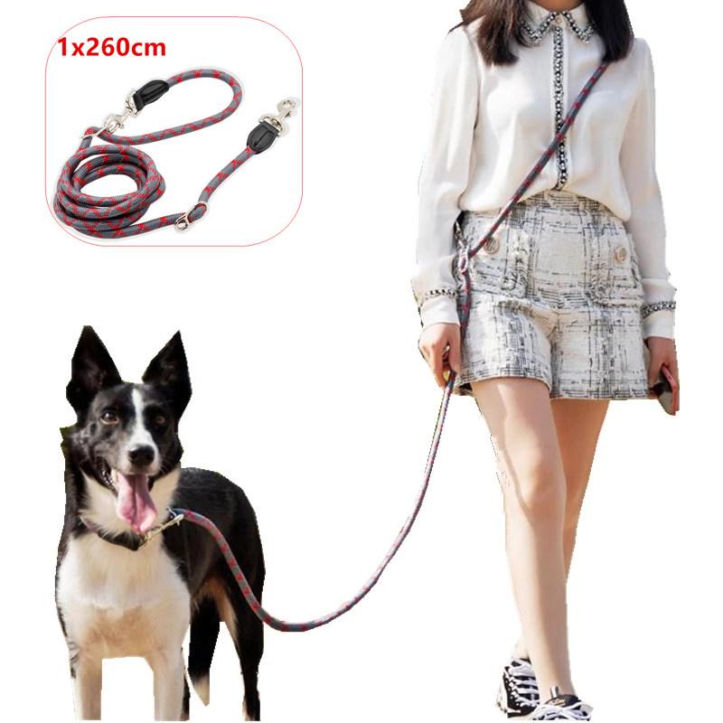 Dog Leashes Harness for Dog Walker Dogs Double Leash Hands Free Harness Dogs Walking Multifunctional Chain Pet Accessories Belt
