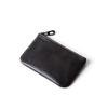 Simple Ultra Soft Coin Purse Retro Waterproof Zipper Wallet Lightweight Credit Card Holder Coin Storage