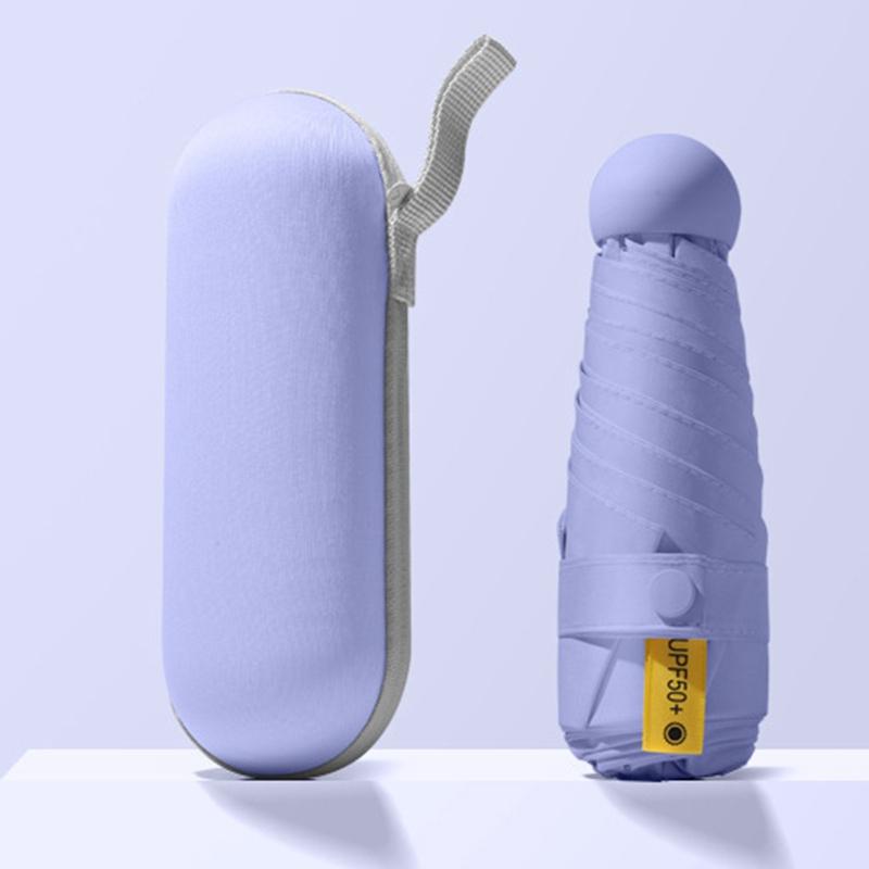 Sun Umbrella Anti-UV Mini Capsule Umbrella Small Umbrella Pocket Sun Protection And Ultraviolet Protection Parasol