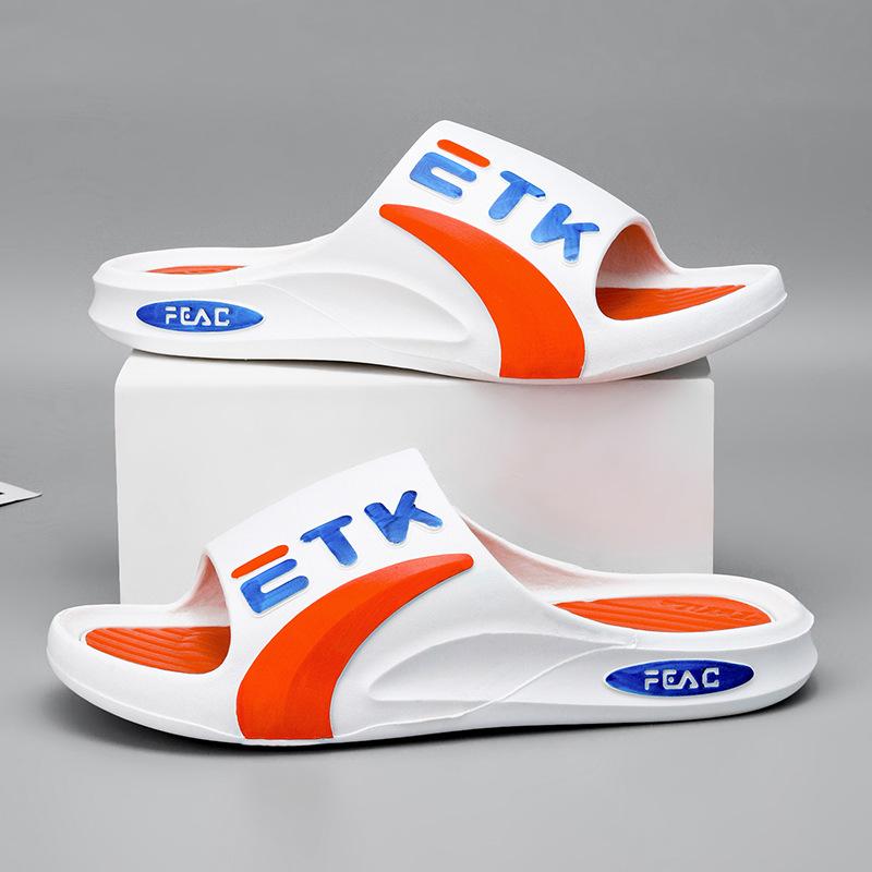 

Тапочки Jinjiang мужские новые тапочки из ЭВА, верхняя одежда, бытовые мужские тапочки с мягкой подошвой, наступающие на дерьмо, тапочки 40-41