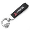 Metal Car Printed Keychain Badge Logo For Mitsubishi Grandis Outlander Xl Pajero Xpander Space Star Lancer EX Galant Delica L200