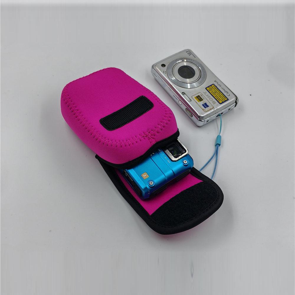 Neoprén Fényképezőgép Táska tok Canon SX740HS SX730HS SX720 G7X2 G7X3 Sony ZV1F ZV1 ZV1II RX100 RICOH GR GRII GRIII Lumix LX10 készülékekhez