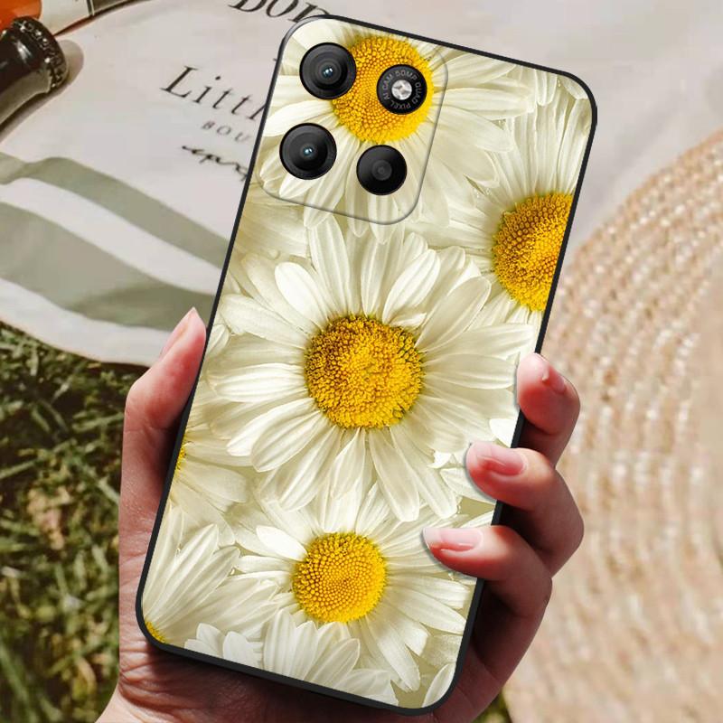 For Motorola Moto G15 Case MotoG15 Cover Funda Luxury TPU Shockproof Cartoon Silicone Phone Cover For Moto G15 G 15 4G Coque