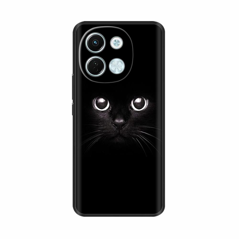Phone Case For Tecno Pova 6 Neo 5G Case Cover Soft Black Silicone Bumper For Tecno Spark 30 5G Case Coque Spark30 Fundas Para