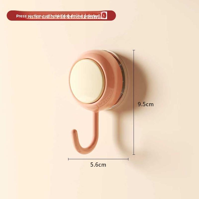 Sucker Hooks Pack Of Four With Strong Vacuum Adhesive For Bathroom Kitchen Organizing