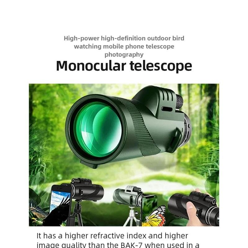80x100 HD Teleskop 5000m Weitwinkel Faltbar Tragbar Zoom Für Jagd Camping Reise Mini Hohe Leistung Klare Sicht
