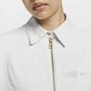 Nike Naomi Osaka Series Polo Comfortable Loose Long Sleeve Shirt Women shirts Mountain-White Light-Redwood FV7805-121