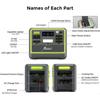 Générateur Électrique Portable - FOSSIBOT - F2400 - 2400W - 2048Wh - Solaire 420W