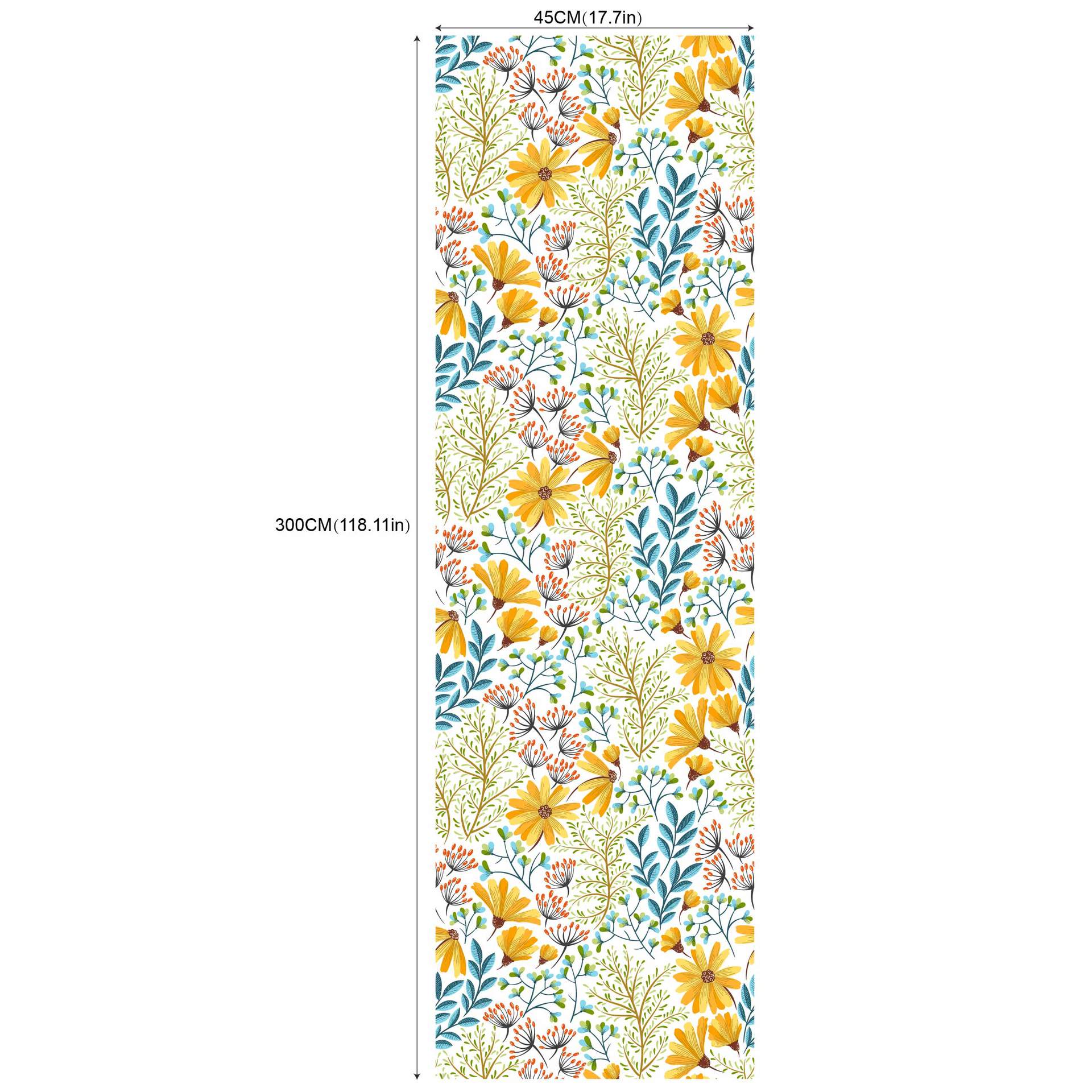 

Свежие зеленые растения, цветы и листья, лимон, гостиная, спальня, самоклеящиеся обои RW184