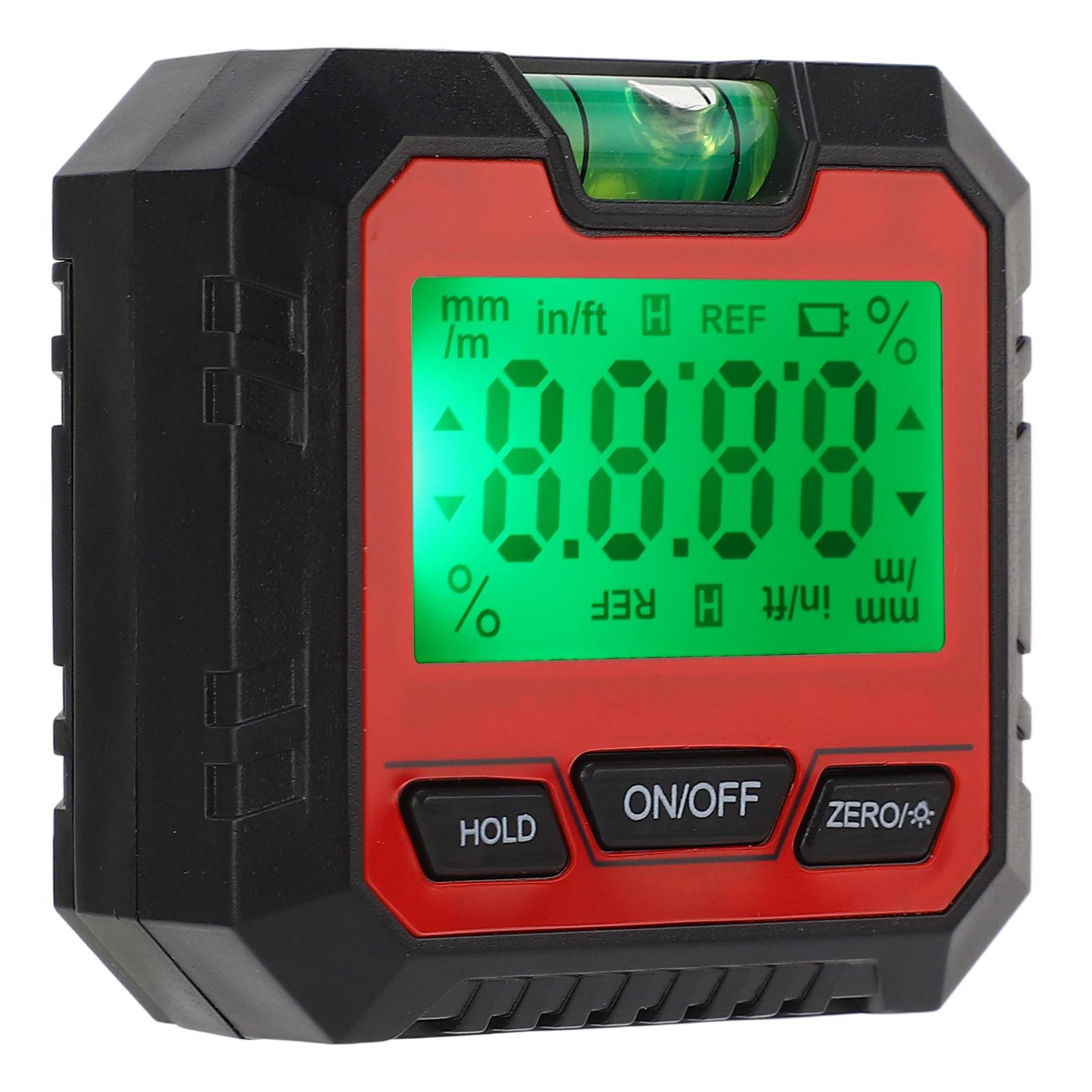 

Digital Box Angle Finder Woodworking Electronic Protractor with Horizontal Bubble