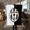 1 Stück Juventus FC Aufdruck Flanelldecke, Hohe Qualität, Bequem für alle Jahreszeiten, Heimdekoration, Wärme und Komfort, Perfekt für Weihnachtsgeschenke