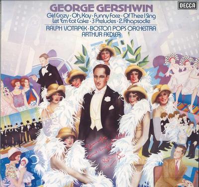 LP Record FIEDLER GERSHWIN THE BOSTON POPS  I Got Rhythm Arthur Fiedler Conduc 642509 LONDON RECORDS Germany Classical Used