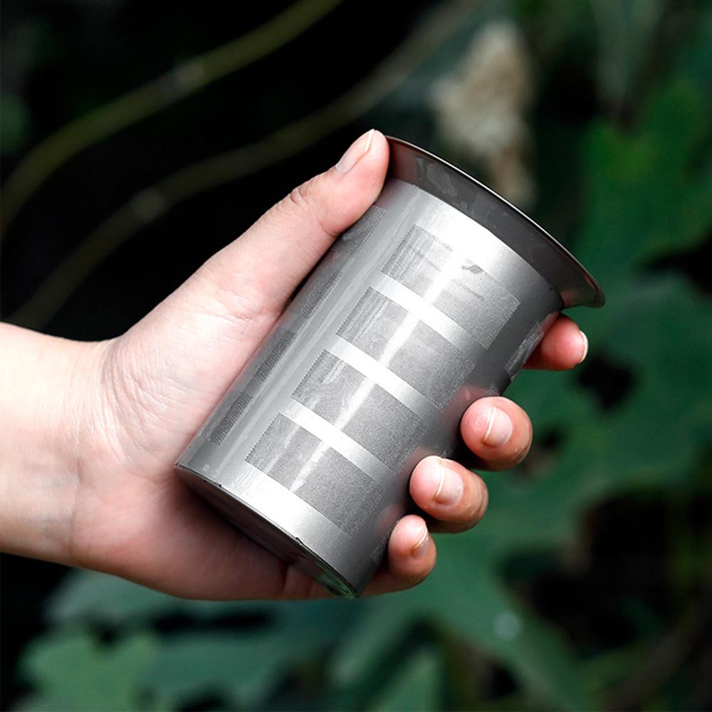 Tee-Ei aus Titangeflecht, für Teekanne, Wasserkocher, Tasse