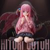 8cm Bocchi the Rock Hitori Gotoh Anime Figur Kawaii Sitzende Melancholische Mädchen Actionfiguren PVC Erwachsenen Sammlermodell Puppe Spielzeug
