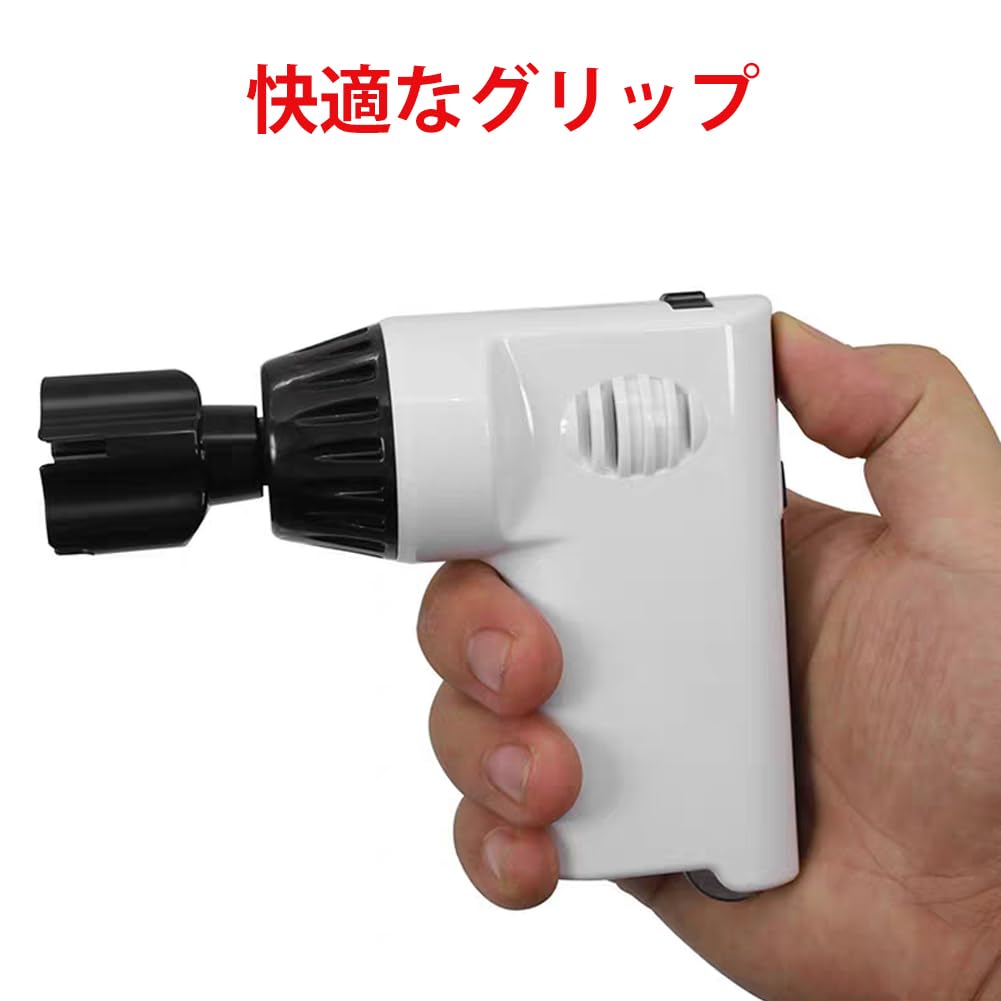 Electric Guitar String Winder with String and Unique Design for Easy Maintenance Winder, Lightweight, Compact, Portable, Multifunctional, (White)