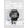 Casio WS-1700H-1AJF Men's Watch, Black, Casio Collection [Official Japanese Product]