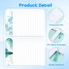 Sublimation Bookmark Blank Double Sided - 50Pcs Metal Bookmark Blanks Bulk + 50 Colors Bookmark Tassels, Bookmark Making Kit, for DIY Bookmarks, Book