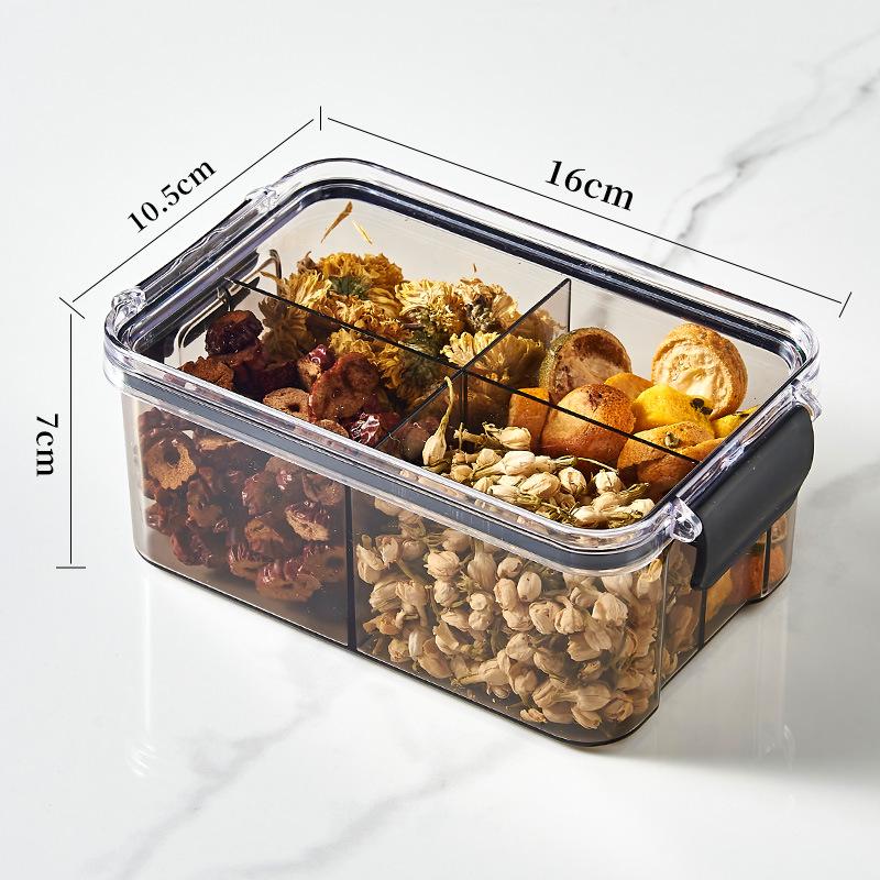 Transparent Food-Grade Plastic Storage Jar for Soups