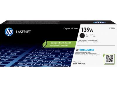 Hp 139A (W1390A) Tonerkartusche, Schwarz