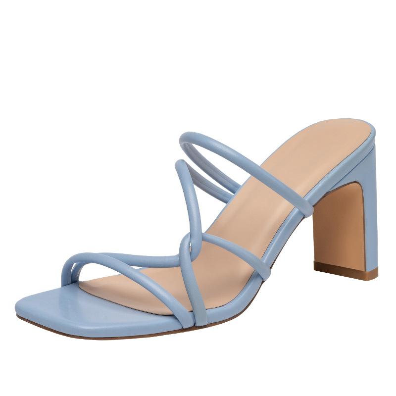 Buy 2022 Women Weave High Heel Shoes 