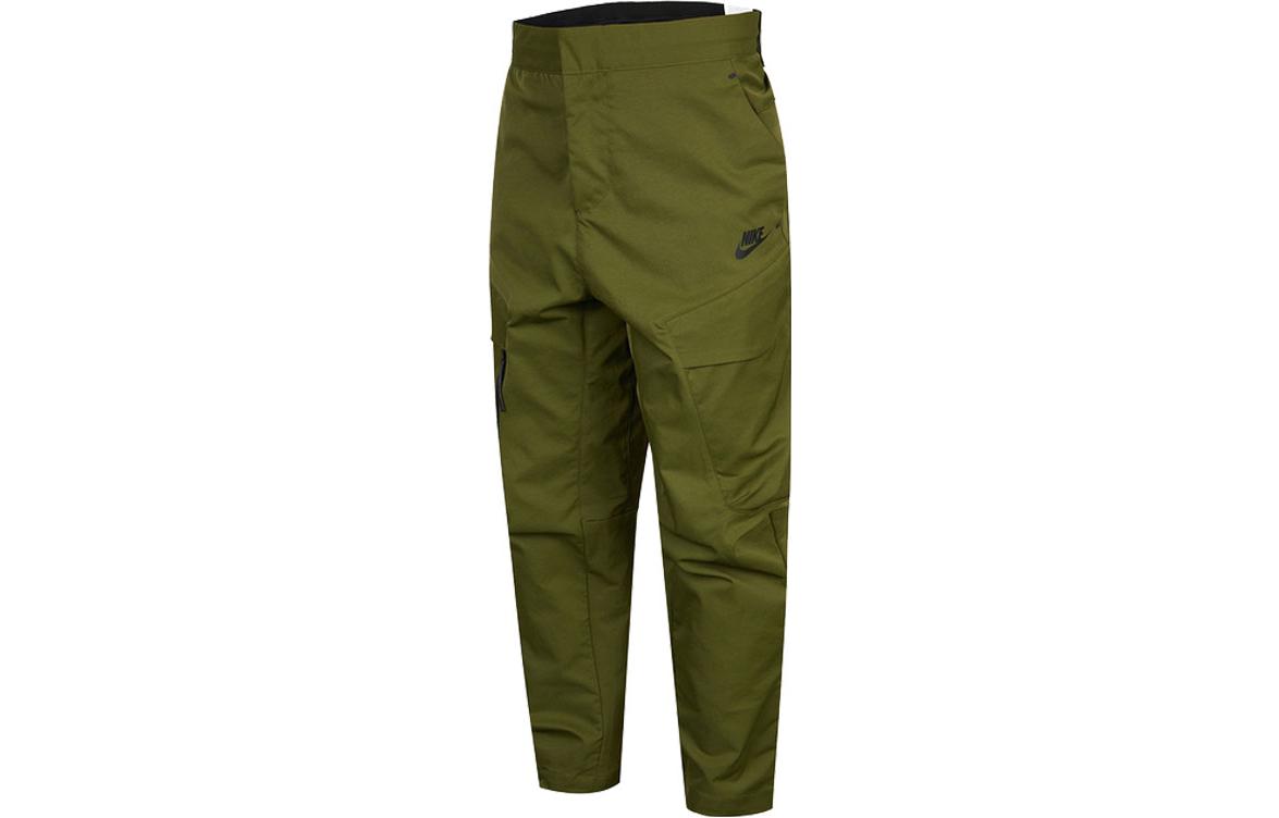 Nike Casual Pants Men s Green Moderate Straight Fit Pants DH3867-326 32
