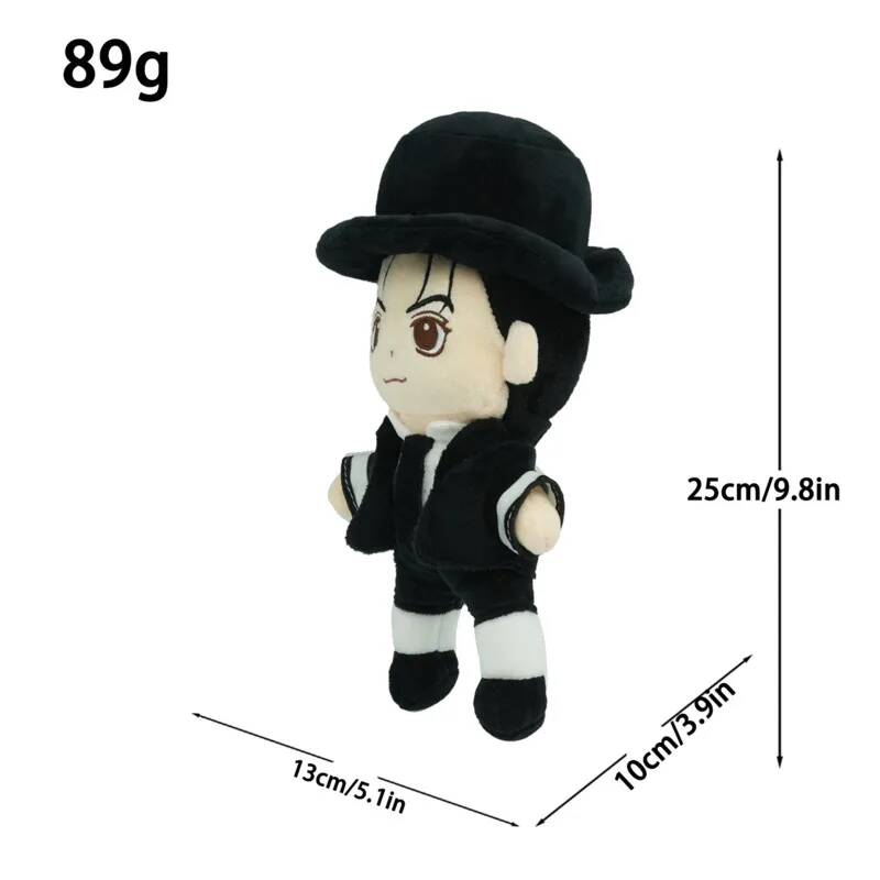 Nuovo Film Michael Peluche Il Re del Pop Cantante e Ballerino Leggendario Peluche Morbido Peluche Anime Cartone Animato Peluche Bambola Giocattolo Regalo