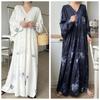 Summer Long Long Elegant and Available In Plus Loose Everyday [MSFQSNB] Women's Dress, Sleeve, V-Neck, Length, Cute, Sizes, Fit, Slimming, Stylish,
