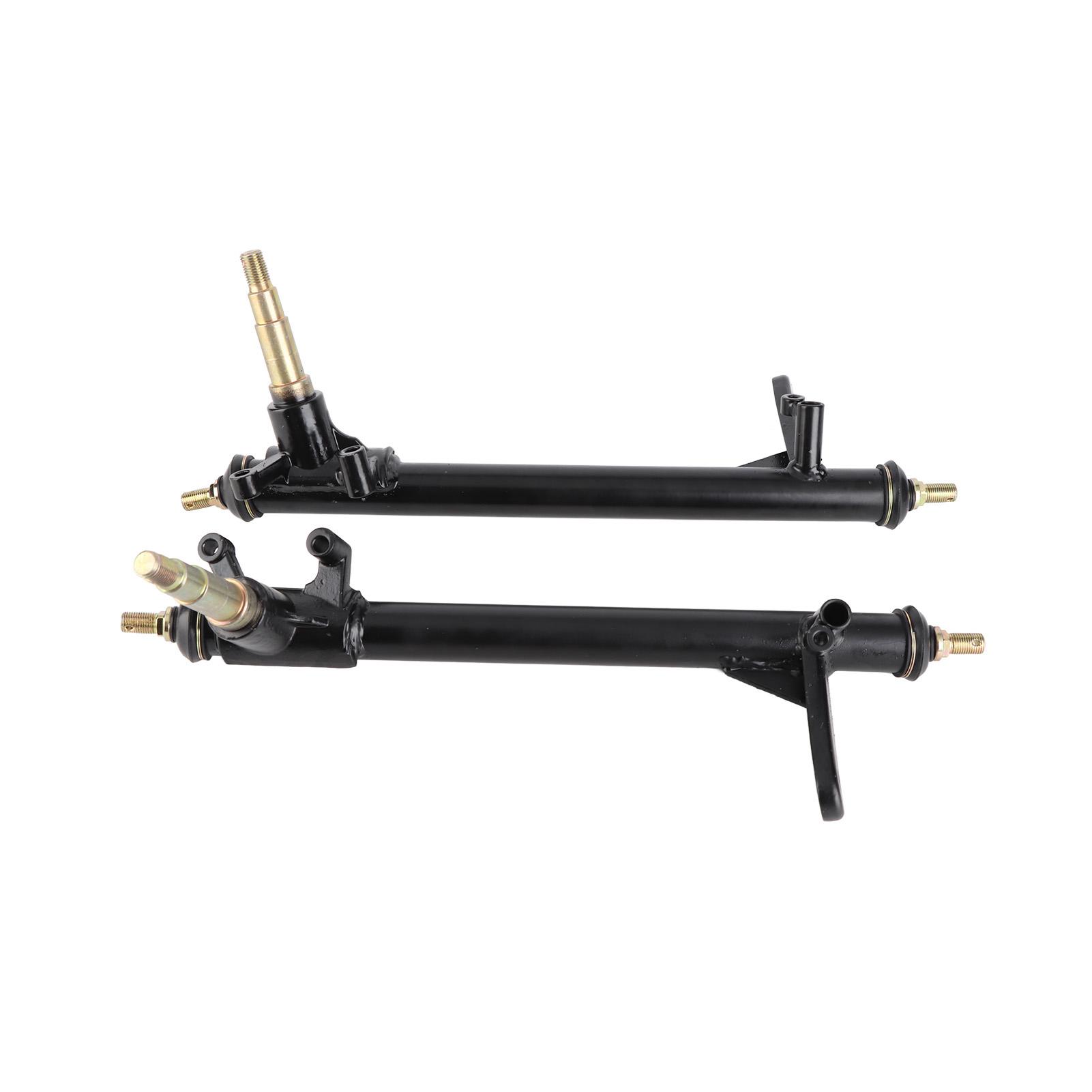 

1 пара 420 мм рулевая стойка поворотный кулак шпиндель металлический сплав для 150cc 200cc 250cc картинг квадроцикл