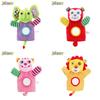 Baby Hand Puppet Plush Toy With Elephant Cat Design For Sensory And Parentchild Interaction