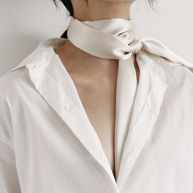 Stylish Soft Scarf Choker Delicate Elegant Neckwear Photo Props Easy To Carry for Travel and Daily Use
