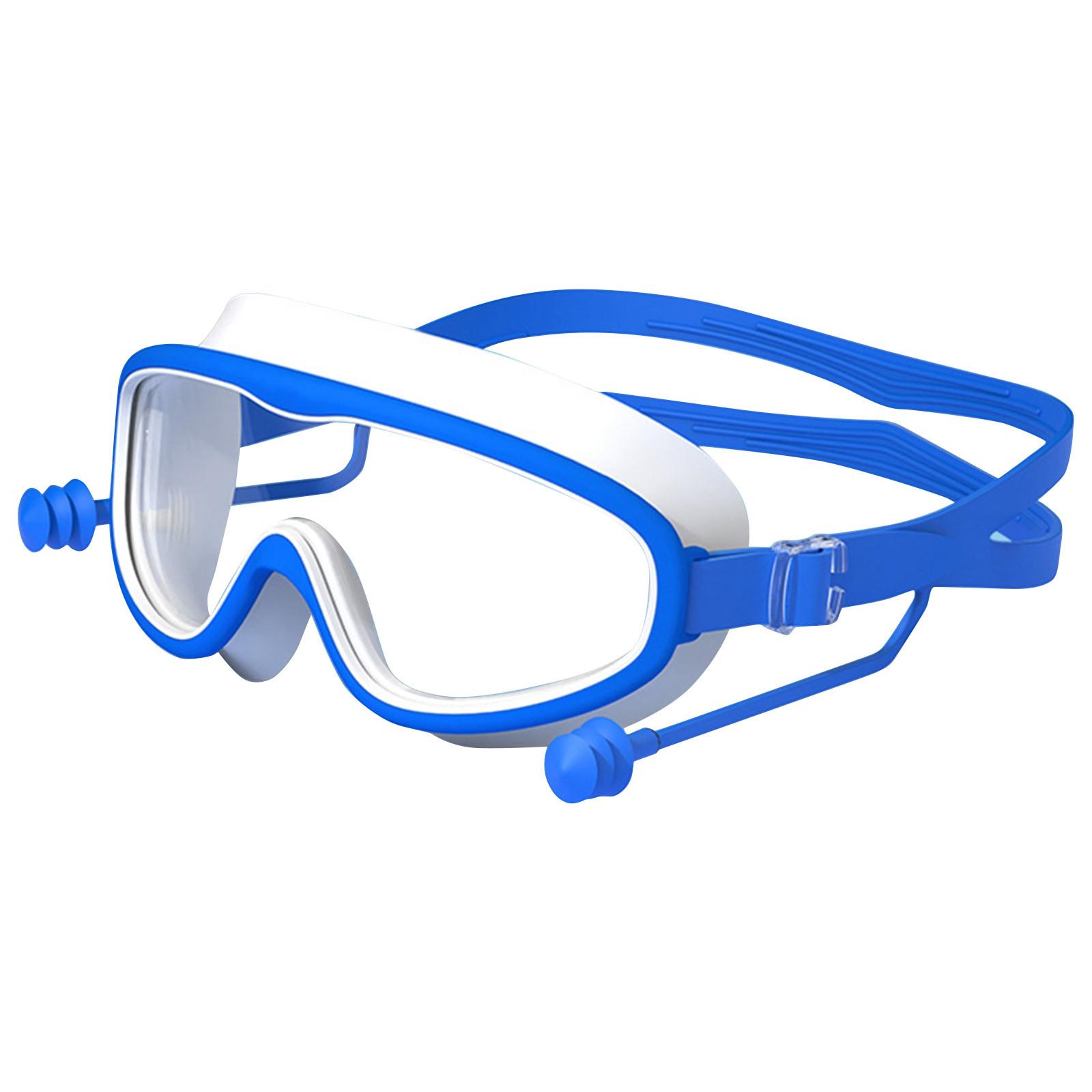 

Очки для плавания, противотуманные, водонепроницаемые очки для мальчиков и девочек One Size