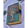 Mutter der Erde Ledertagebuch, Notizbuch, Baum des Lebens, Grimoire, handgemachtes Ledertagebuch Reisebuch, Geburtstagsgeschenk, Weihnachtsgeschenk