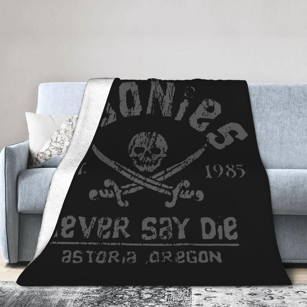 The Goonies Never Say Die Blanket Coral Fleece Plush Decoration Multifunction Throw Blankets for Bedding Outdoor Rug Piece
