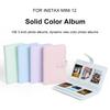108 Sheets Portable 3 inch Photo Album for Fujifilm Instax Mini 12 for Collection Green Pink Ticket Card Collection Book