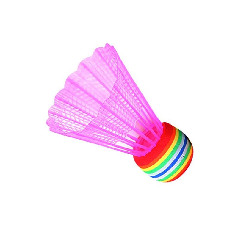 SHXI Children's Indoor Colorful Plastic Badminton Shuttlecocks