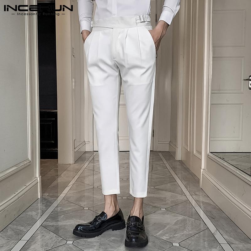 Buy INCERUN S-5XL Men's Zipper Pencil 
