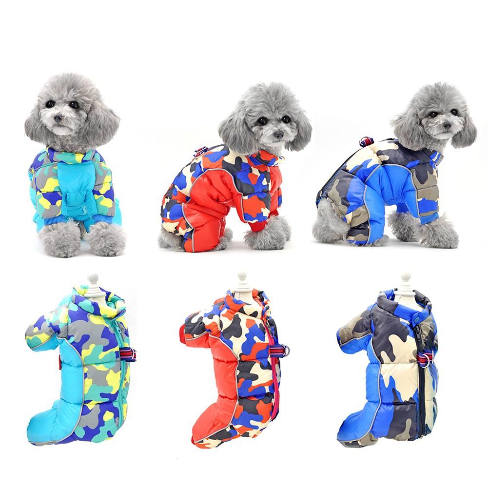 Winter Pet Dog Clothes Super Warm Pet Jacket Thicken Cotton Coat Waterproof Small Dogs Pets Clothing For French Bulldog Jacket