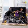 Kobe Personalized Text Blanket Lightweight Customizable Blanket Soft Warm Cozy Great For Bed Office Chair Office Living Room Ideal For All Seasons