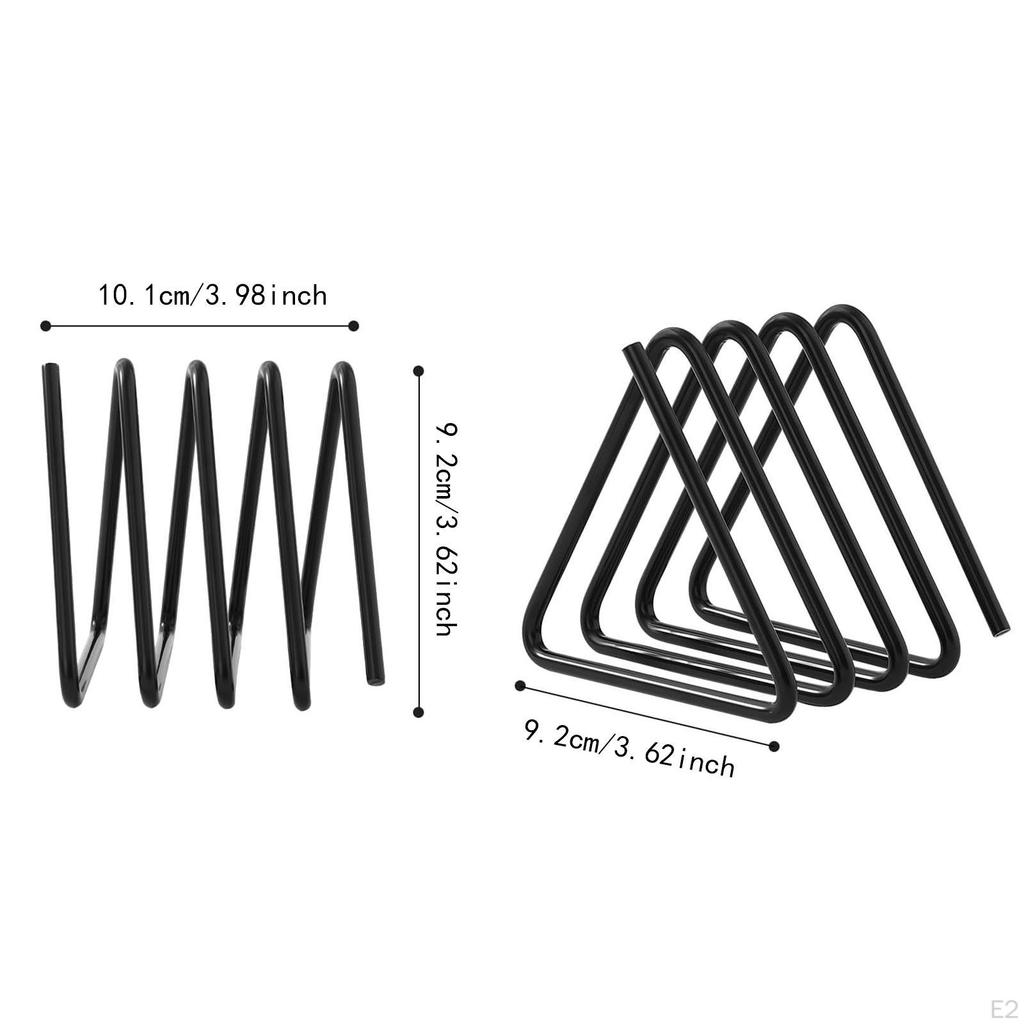 Metal Cutting Board Holder Rack, Divided Rack with 4 Slots for Kitchen Countertop