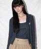The Green Lab Lovely Star Hooded Zip-Up Set [Navy]
