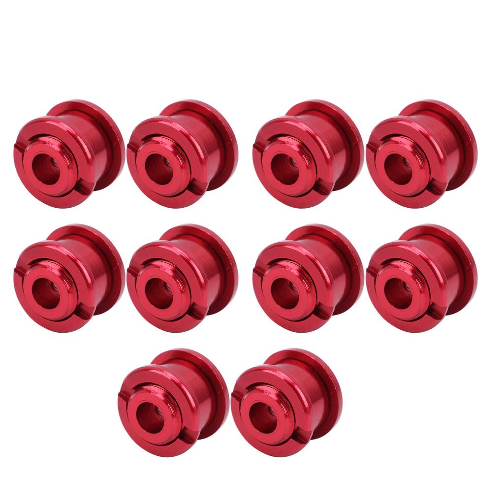 10Pcs 4.9MM Chainring Bolts Mountain Bike Bicycle Single Speed Aluminum Alloy Single Chainwheel Screws
