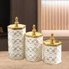 Set of Storage Jars with Lids, Food Containers, Kitchen Storage, Airtight Sealing , Decorative,