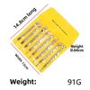 8PCS Watch Repair Tools Screwdriver Set 0.6mm-2.0mm Flat Head  Screwdriver kit Professional Watchmakers Watchmovent repair Tool