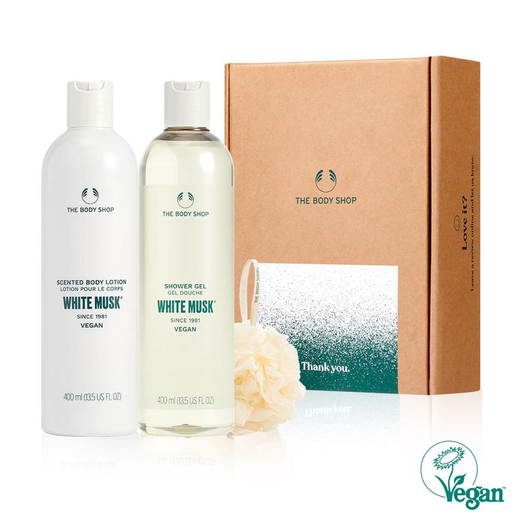 White Musk 400ML 2-Piece Gift Set (Shower Gel + Body Lotion) (888223)