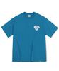 FILLUMINATE Oversized Heart T-Shirt - Blue